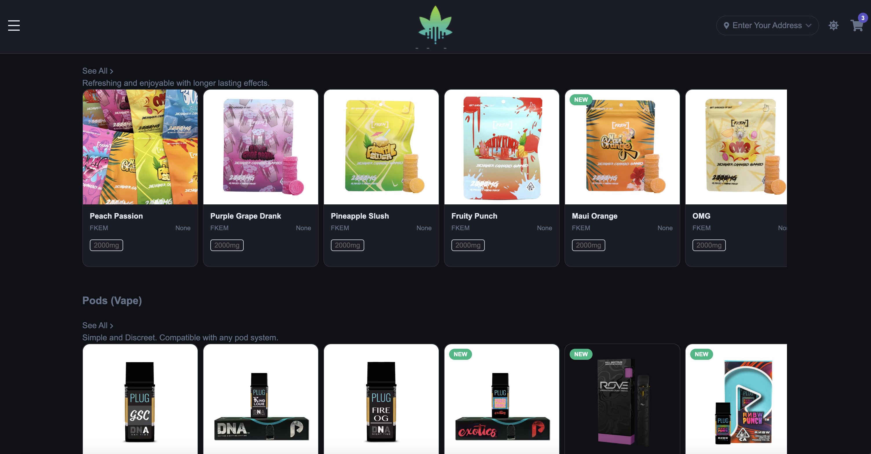 Stickyleaf Dark Mode