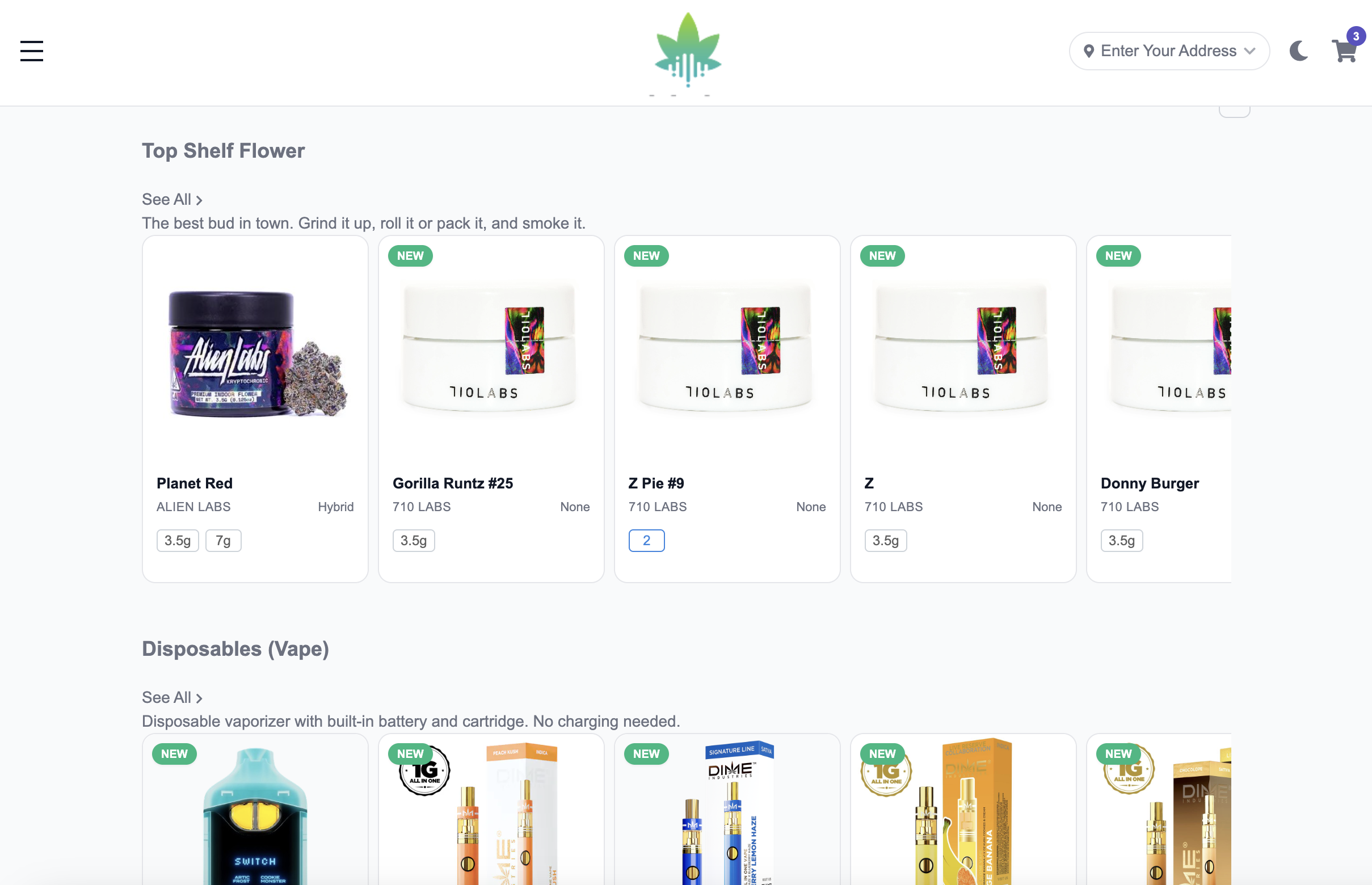 Stickyleaf Storefront